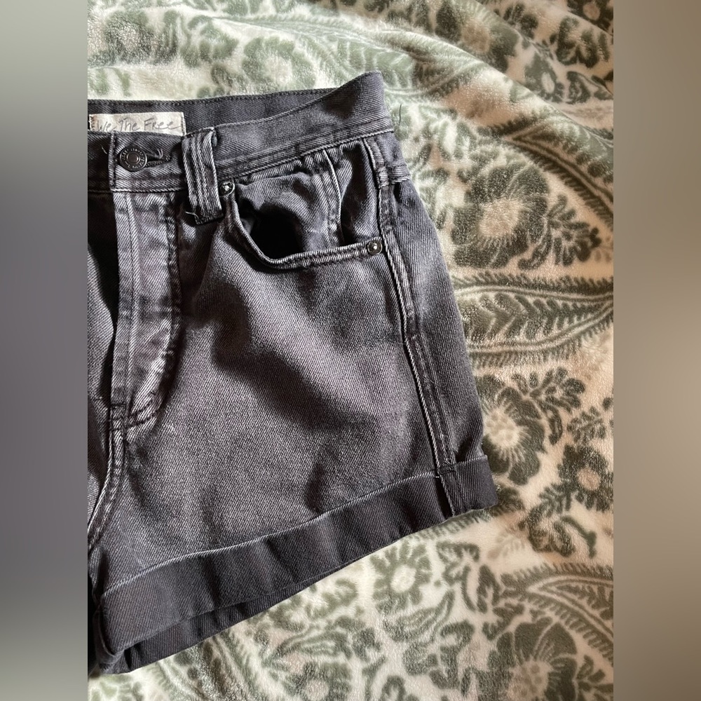 We the Free, Black Jean Shorts